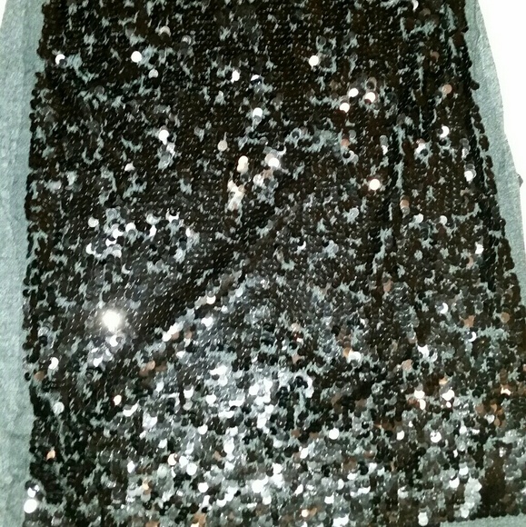 Simply Vera black sequined top - Picture 4 of 4